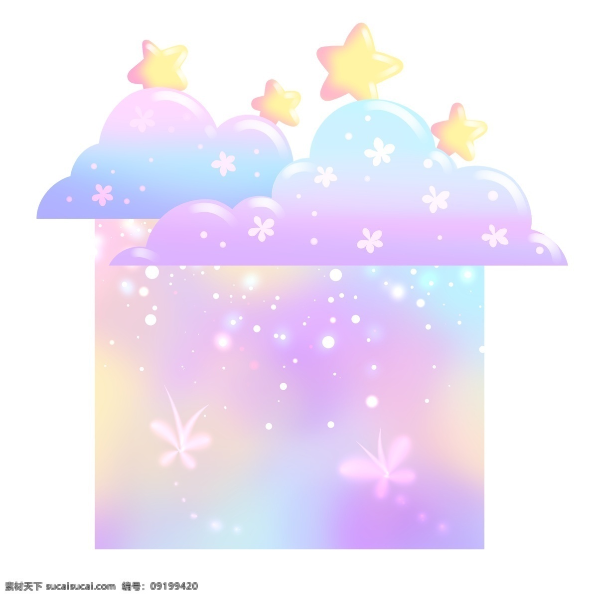 漂亮 雪花 便簽 插畫 彩色的星星 卡通插畫 便簽插畫 書寫便簽 記錄便簽 備忘錄便簽 白色的雪花