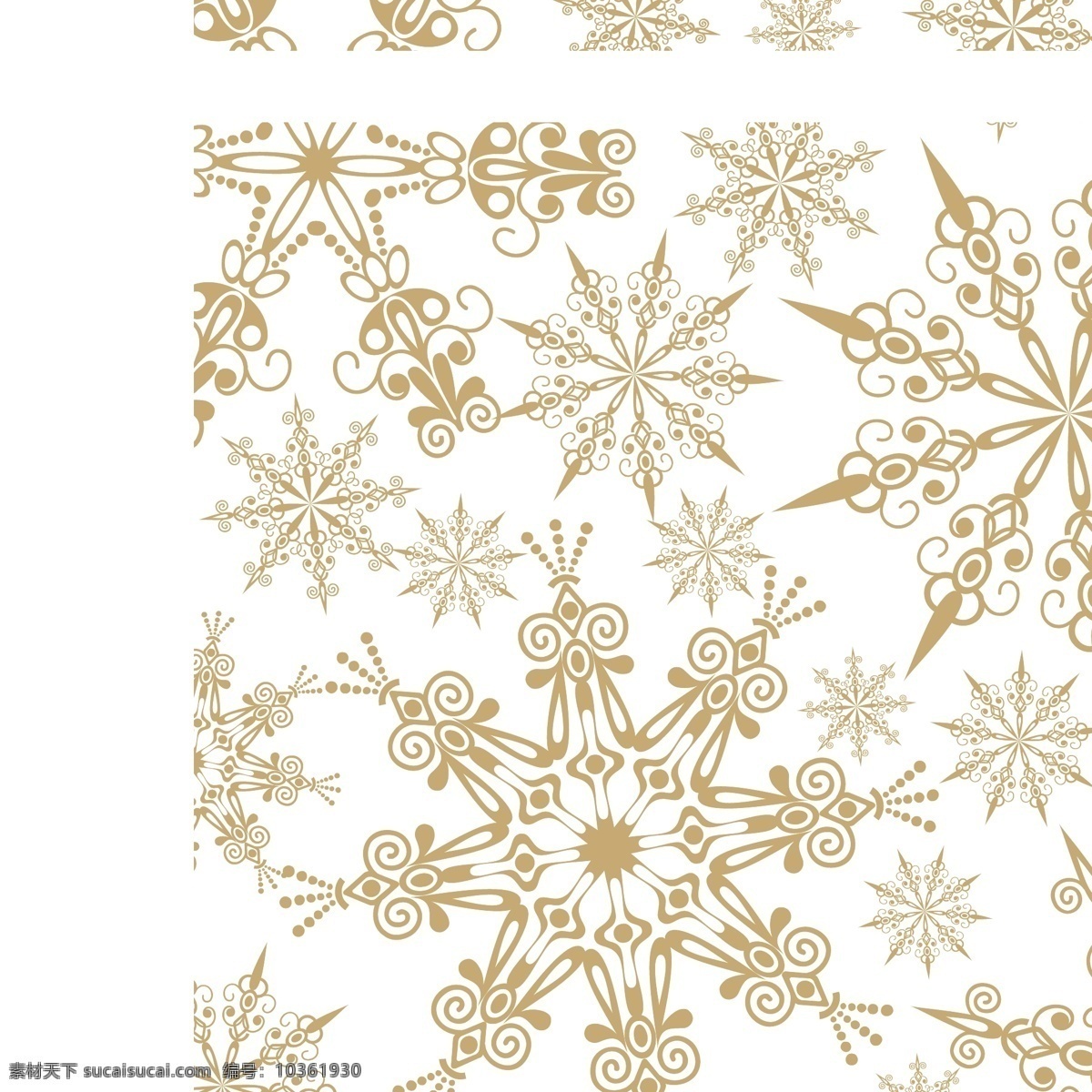 無縫 雪花 圖 拼接 其他矢量 矢量素材 矢量圖庫 矢量雪花 花紋花邊