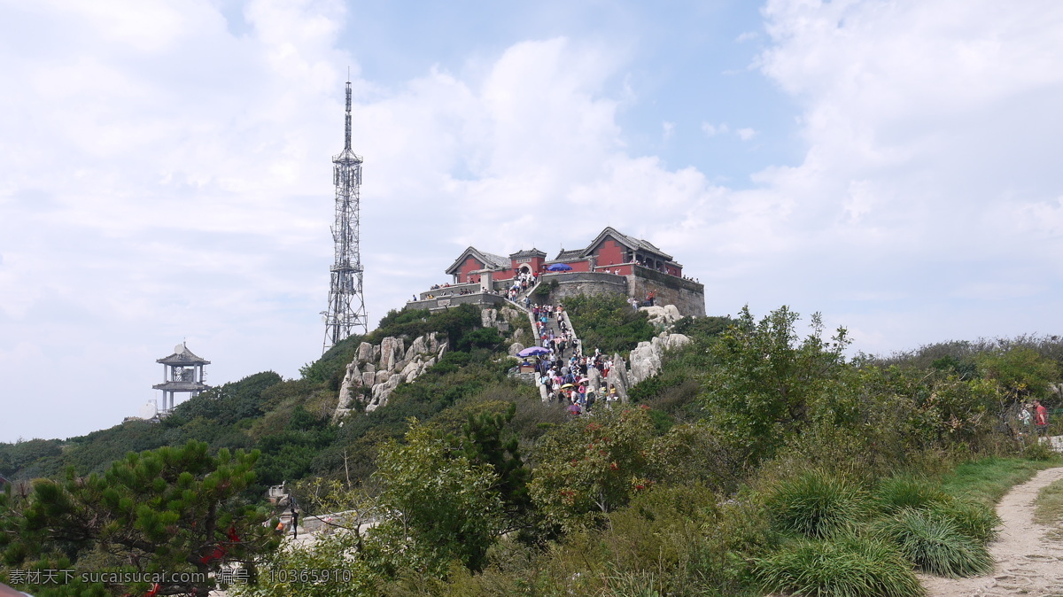 泰山天街 玉皇頂 風(fēng)景 泰山 天街 自然景觀 旅游攝影 國內(nèi)旅游