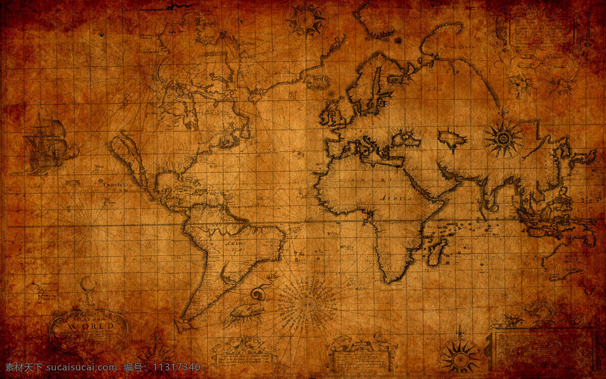怀旧地图背景 怀旧地图 怀旧背景 怀旧主题 复古主题 世界地图 其他类别 生活百科 棕色