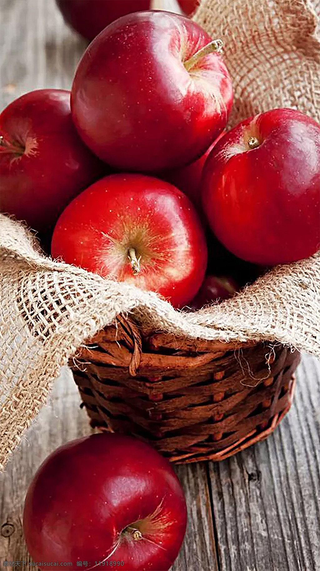 苹果图片 水果 苹果 一篮苹果 红苹果 生物世界