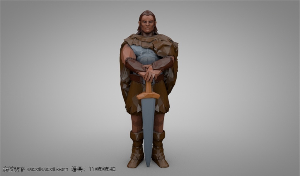 c4d 模型 战士 骑士 武士 动画 工程 像素 简约 渲染 c4d模型 3d设计 其他模型
