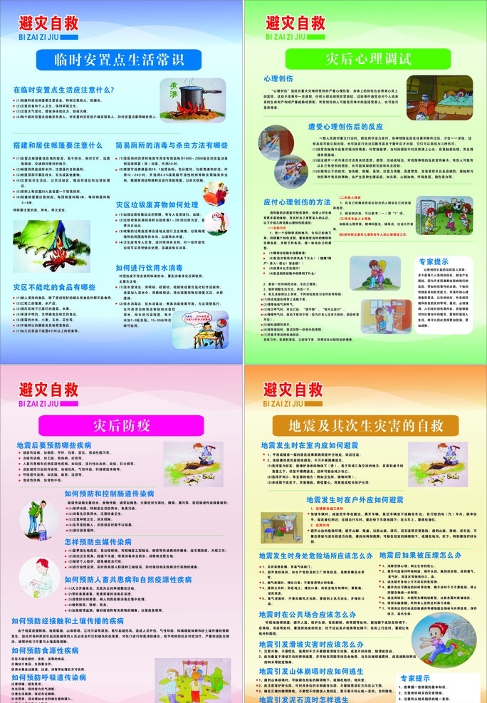 避災(zāi)自救 防災(zāi)減災(zāi)日 避災(zāi)漫畫 災(zāi)后防疫 臨時 安置點 生活常識 地震 及其 次生 災(zāi) 寄存器 自救 后 心理測試 節(jié)日素材 矢量