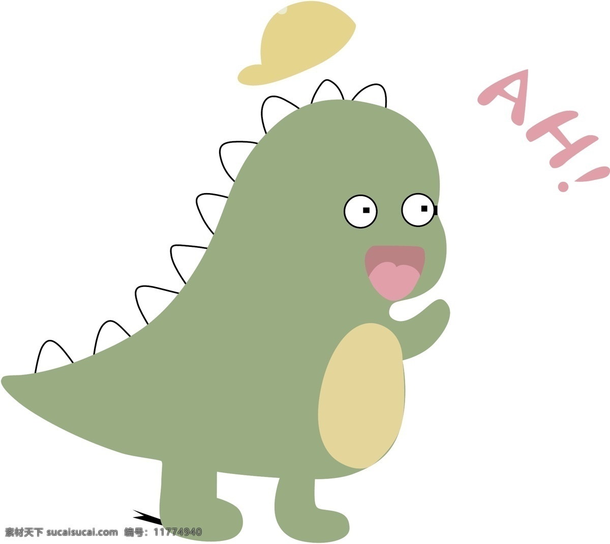 卡通恐龙图片 恐龙 卡通恐龙 卡通图案 卡通 绿色恐龙 卡通设计