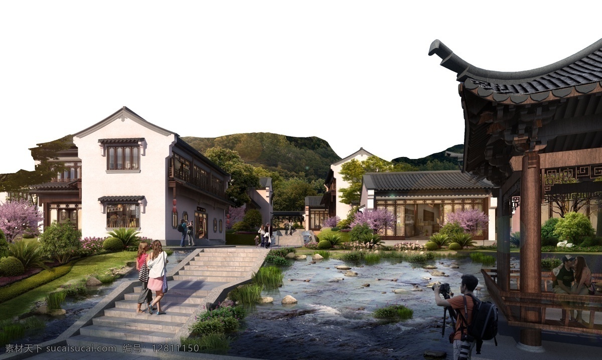 鄉(xiāng)村 建設 田野 黃昏 景觀 效果圖 鄉(xiāng)村田野景觀 效果 圖 鄉(xiāng)土 生態(tài) 景觀設計 田園風光 農(nóng)耕文化 耕讀文化 psd分層 向日葵 水杉 木棧道 油菜花 環(huán)境設計 源文件 3d設計 室外模型