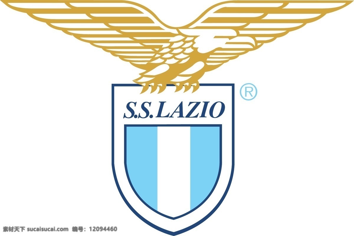 拉齐奥 足球 俱乐部 徽标 logo设计 比赛 罗马 意大利 意甲 甲级 联赛 矢量图