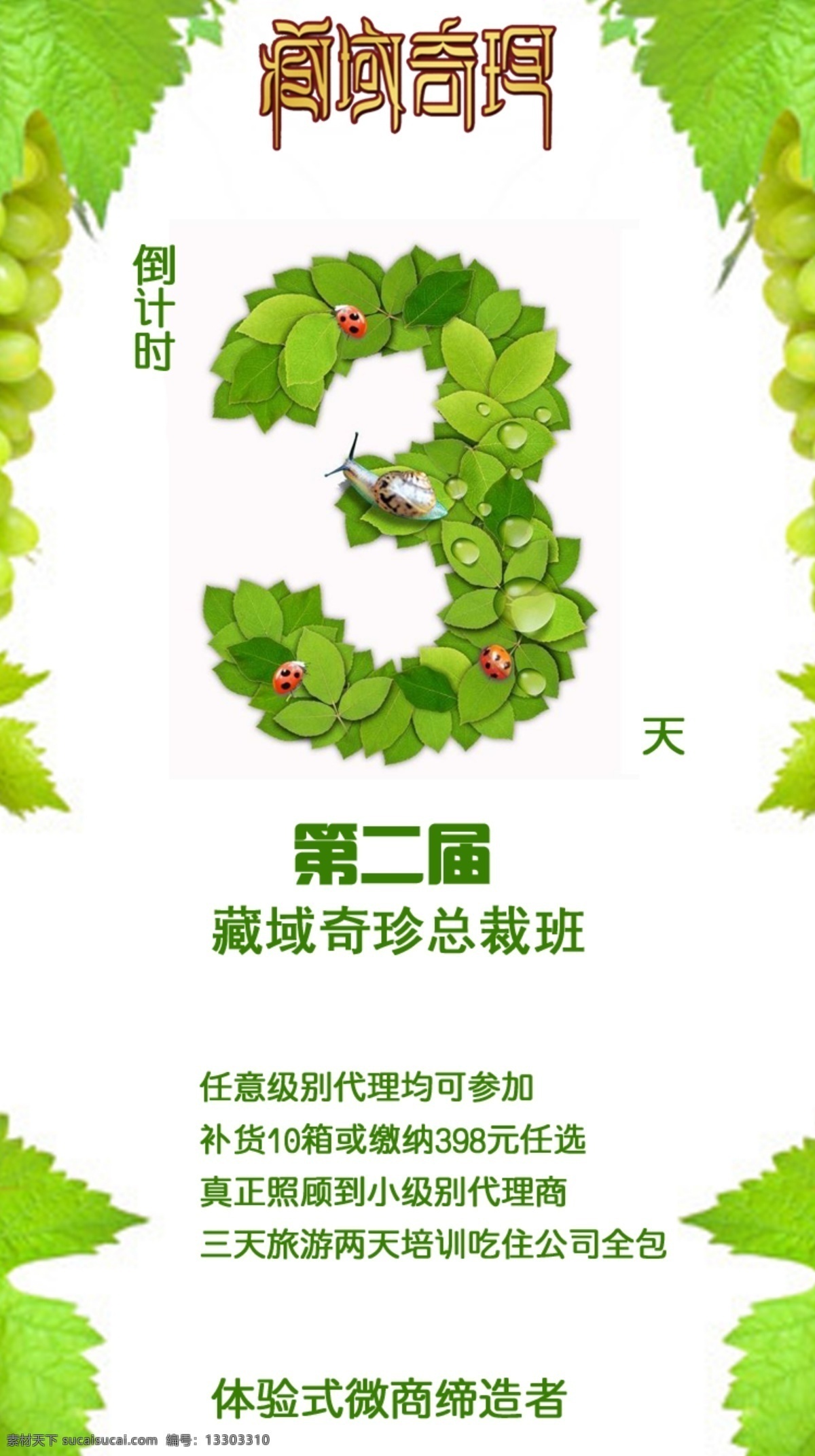 微商 倒計時 微 商 加入 采用 自然 綠色 人 眼睛 種 舒適 感覺 數(shù)字 放大 一眼 看清 楚 白色