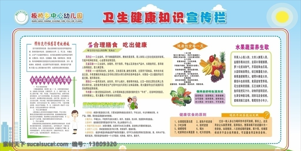 衛(wèi)生健康 宣傳欄 衛(wèi)生健康宣傳 健康宣傳欄 衛(wèi)生知識(shí) 衛(wèi)生知識(shí)展板 綠色展板 綠色背景 健康飲食