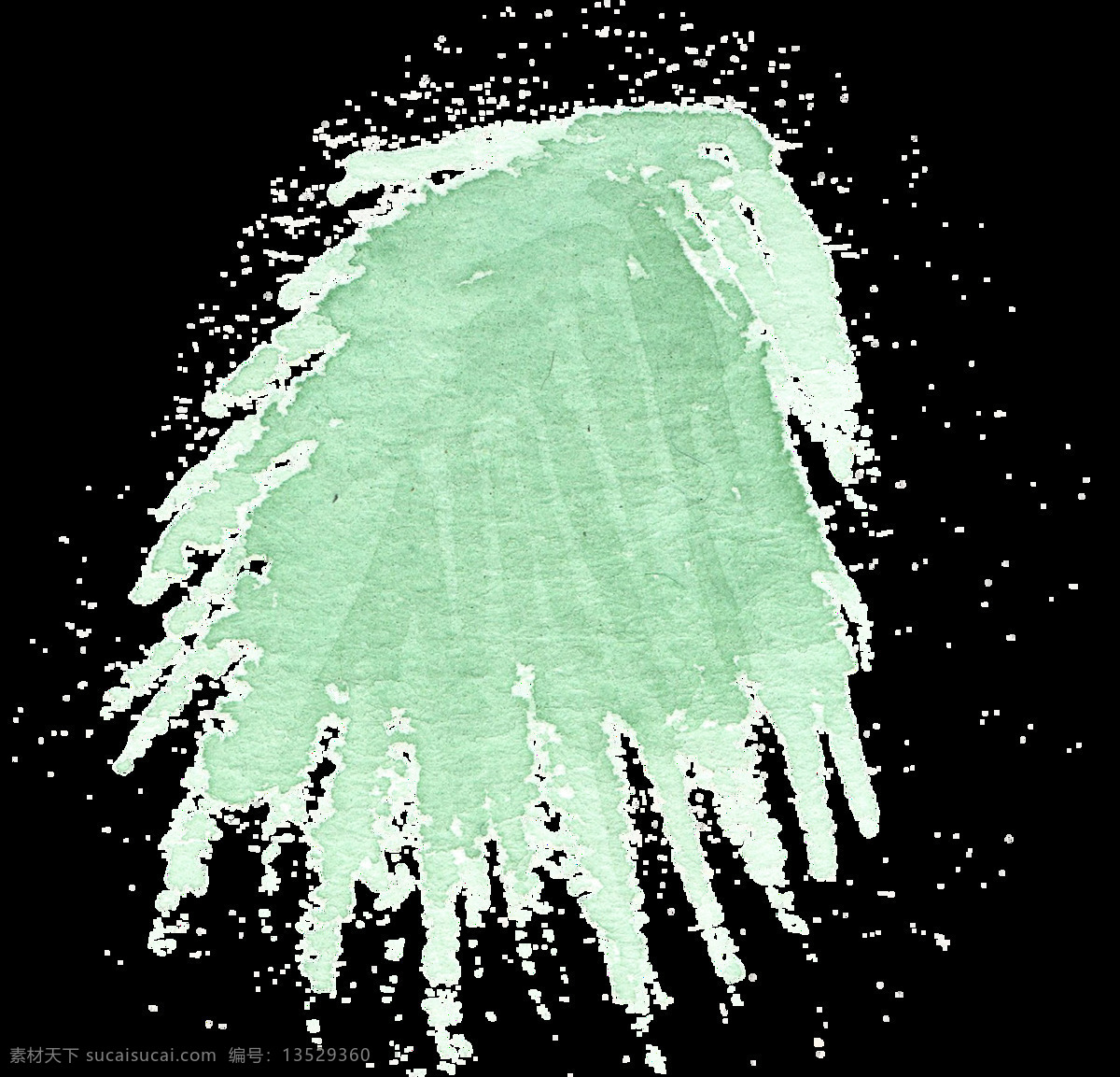 手绘 简单 针叶 树叶 水彩 透明 绿色 免扣素材 松柏 透明素材 植物 装饰图片