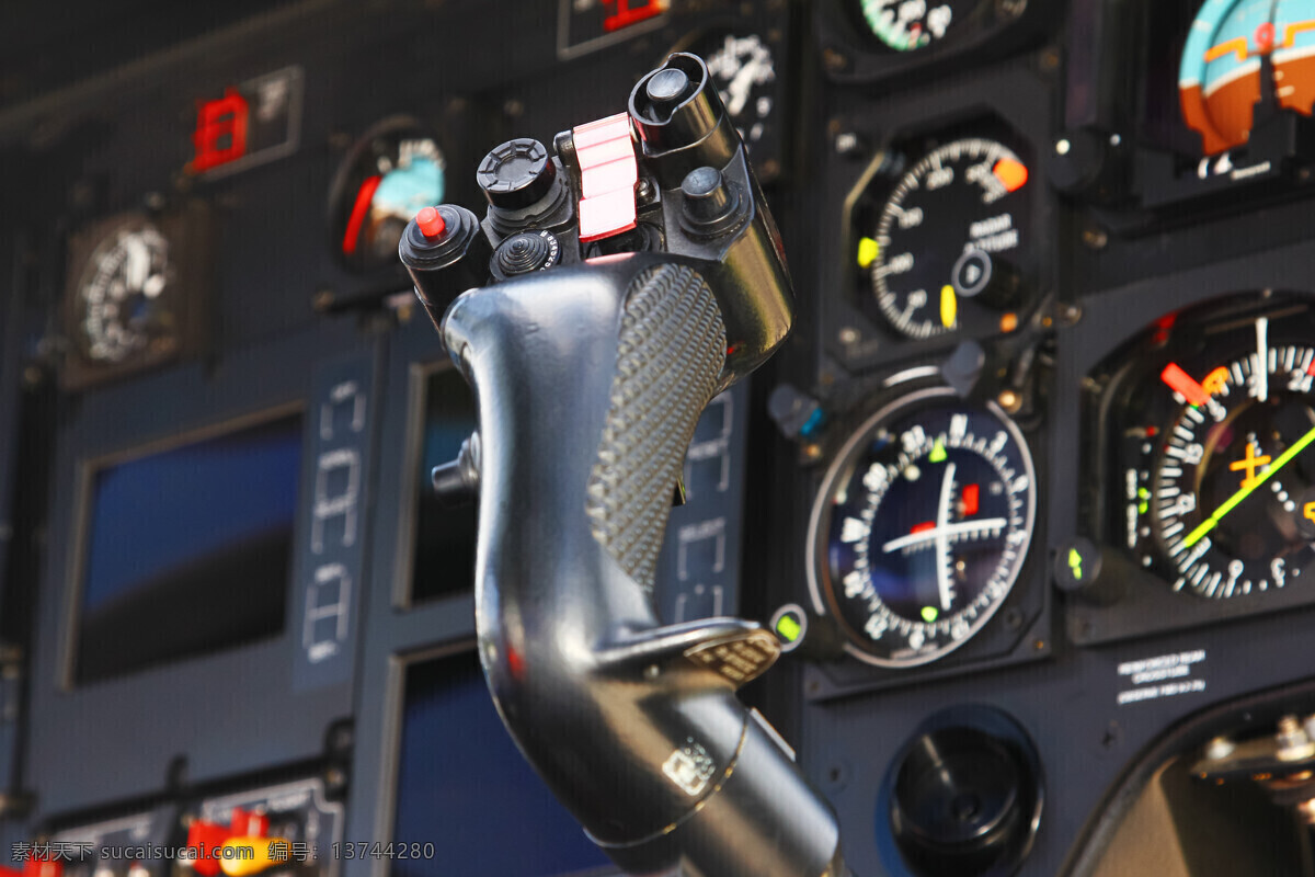飞机 驾驶室 飞机驾驶室 驾驶室摄影 手柄 交通工具 现代科技 黑色