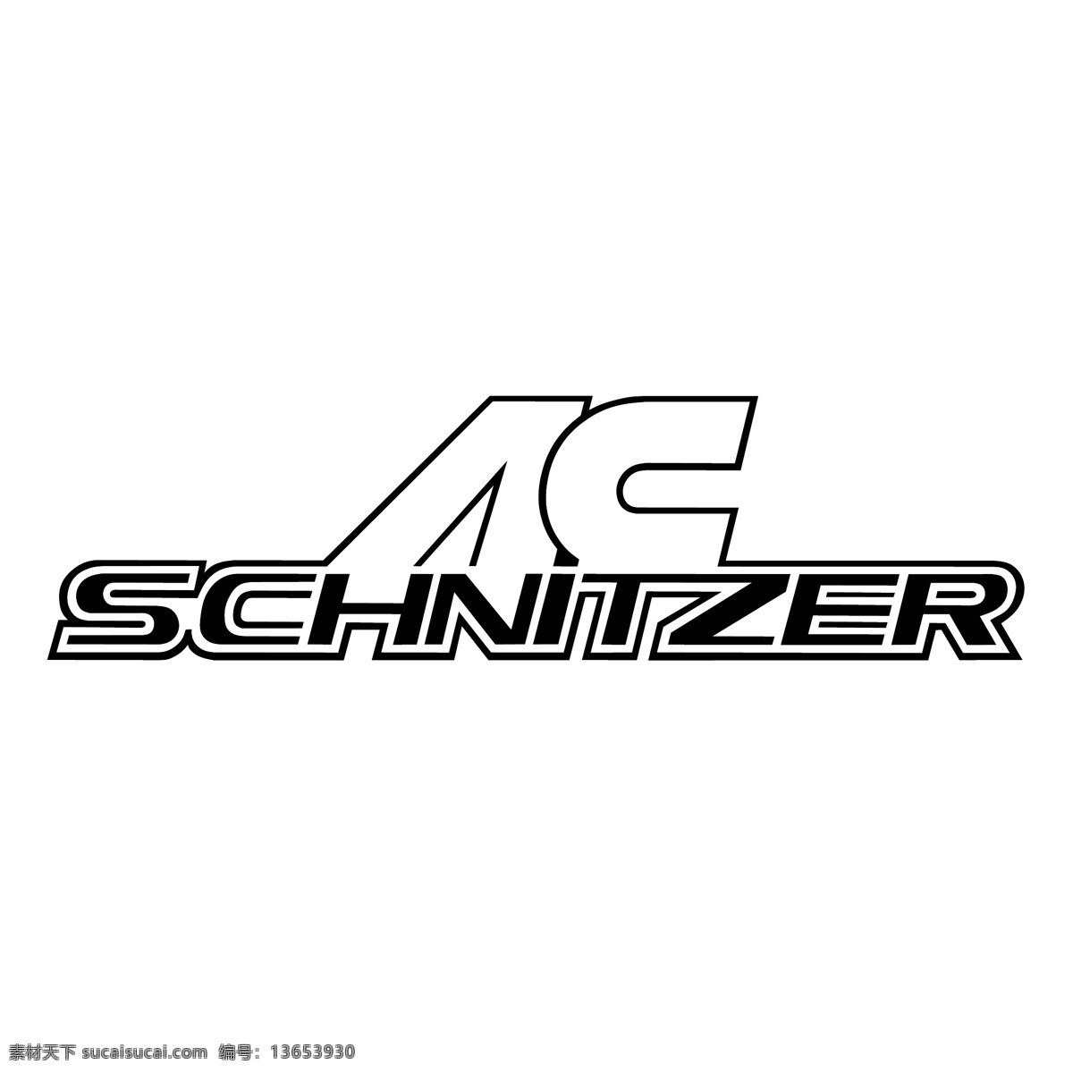 acschnitzer 免费 标志 白色