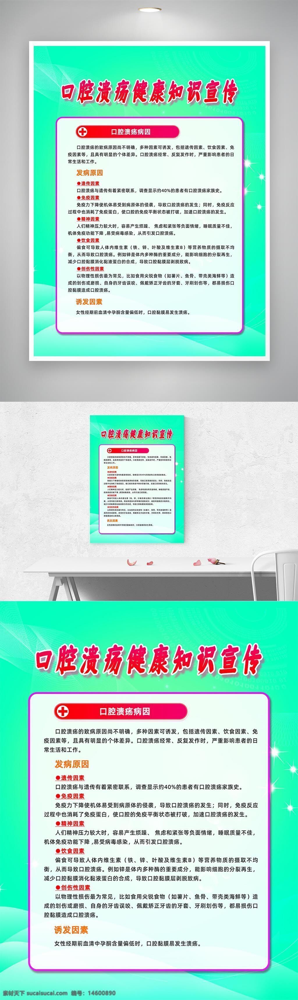 口腔潰瘍 健康知識 宣傳 病因 遺傳因素 免疫因素 精神因素 營養(yǎng)缺乏 缺乏鋅 缺乏鐵 缺乏葉酸 缺乏維生素b12 內(nèi)分泌失調(diào) 女性 誘發(fā)因素 口腔健康 反復發(fā)作 疼痛 口腔炎癥 日常生活