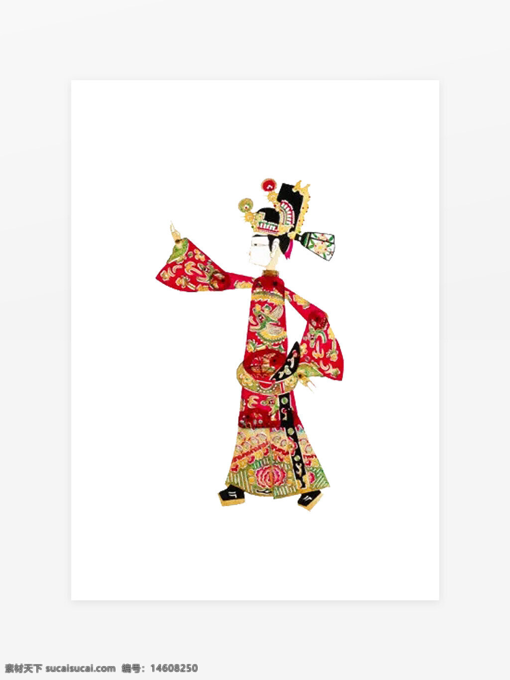 國粹 皮影戲 皇帝角色 傳統(tǒng)文化 非物質文化遺產 戲劇藝術 中國風 民間藝術 剪紙藝術 傳統(tǒng)服飾 民俗文化 皮影人物 紅色服飾 經典形象 手工藝品