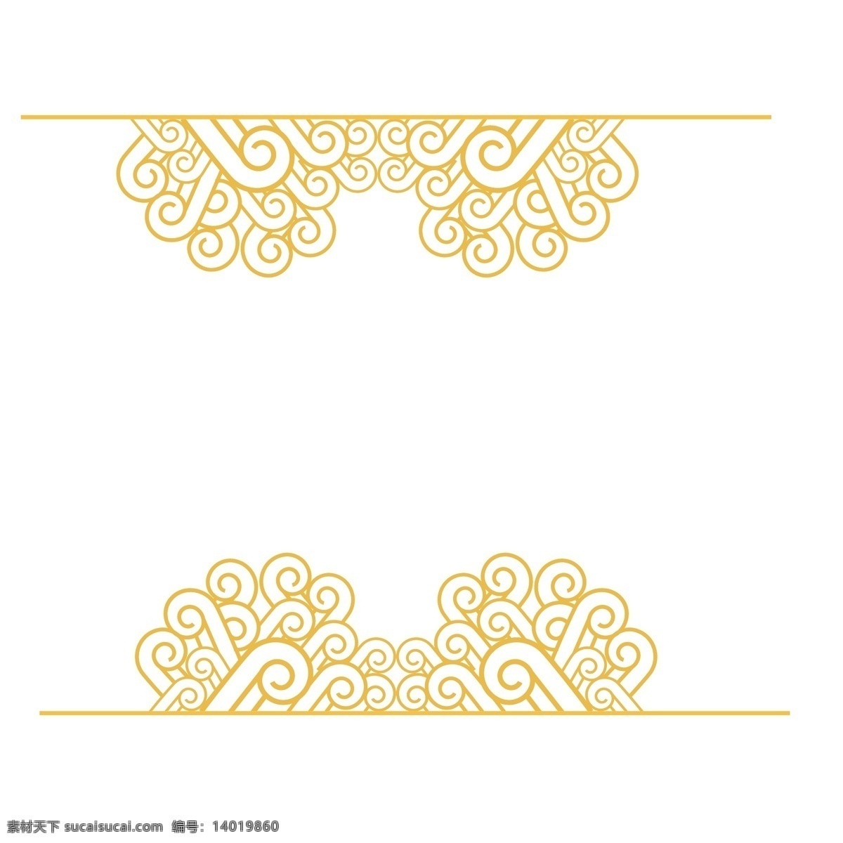 中國(guó) 底紋 邊框 插畫(huà) 水 紋 手繪 古典 中國(guó)風(fēng)