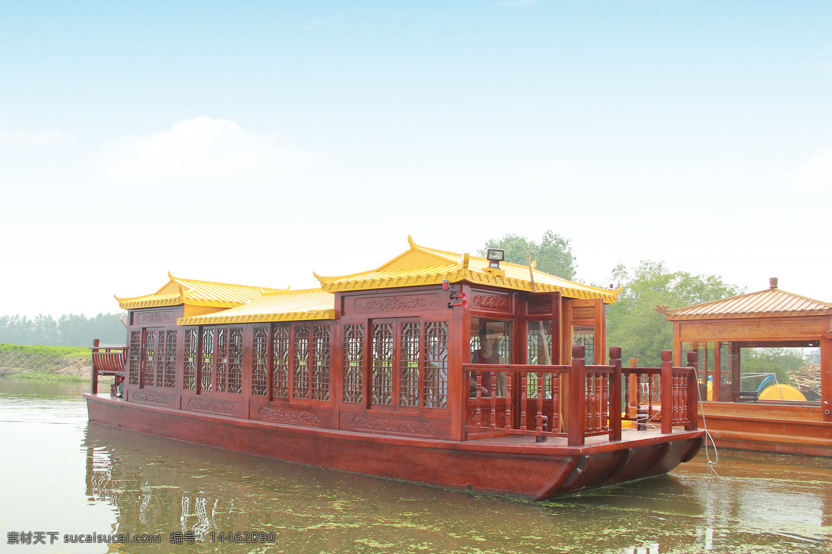 古鎮(zhèn) 竹 泓 畫(huà)舫 船 竹泓鎮(zhèn) 仿古船 畫(huà)舫船 游船 餐飲船 大型船 木船 旅游攝影 國(guó)內(nèi)旅游