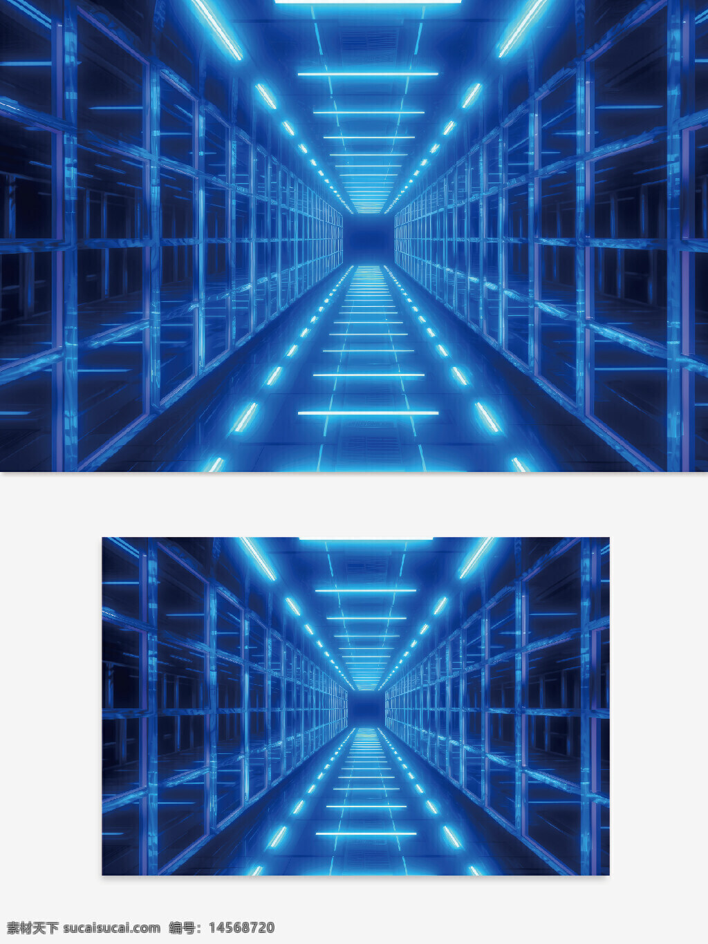 无限空间 空间设计 蓝色空间 空间创意 空间元素 蓝色线条 蓝色科技 无限符号 x符号