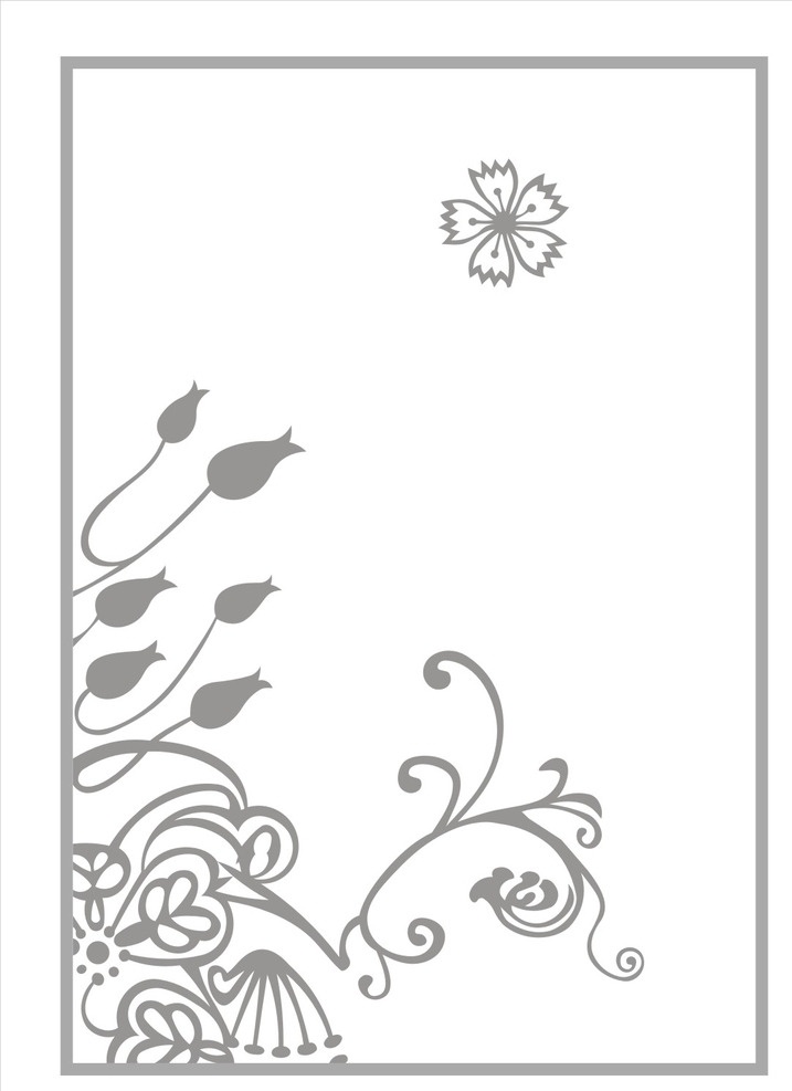 时尚花纹玄关 欧式 枝条 花边 花朵 花卉 花纹 曲线 简约 时尚 华丽 典雅花纹 移门花纹 移门窗花 矢量玄关 屏风 文化艺术 绘画书法
