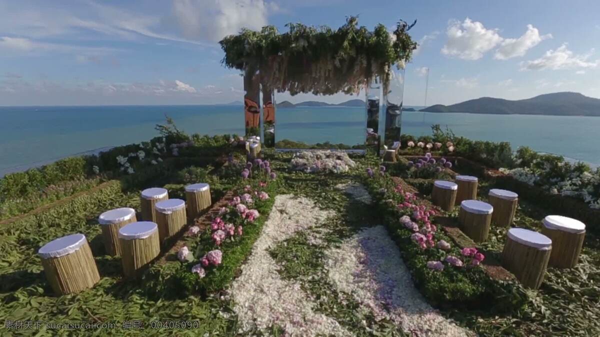 海滩婚礼场地 景观 自然 宗教 婚礼 会场 花的 花 结婚 酒店 求助 岸 海岸线 海滩 海洋 看法 悬崖