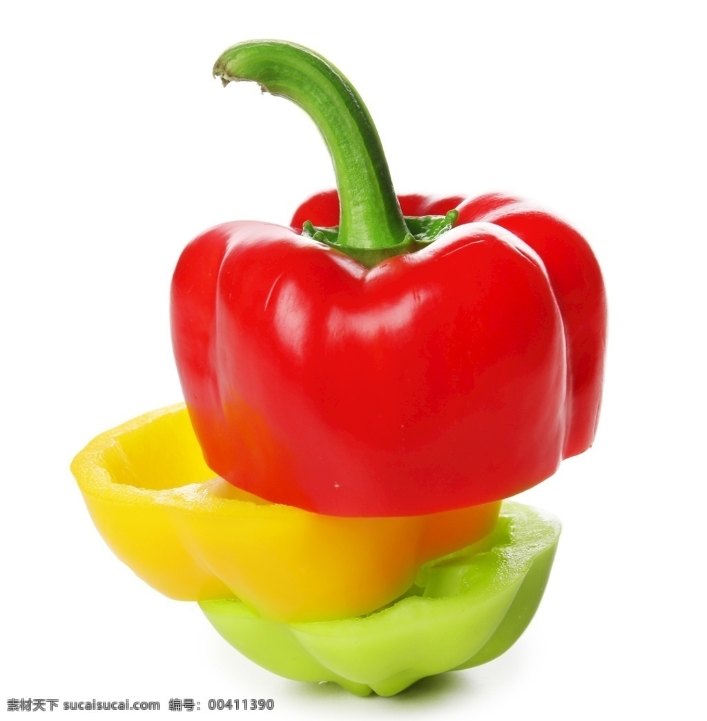 彩椒 柿子椒 青椒 红椒 蔬菜 绿色食品 食材 餐饮美食 餐饮 食物 餐饮食材图片