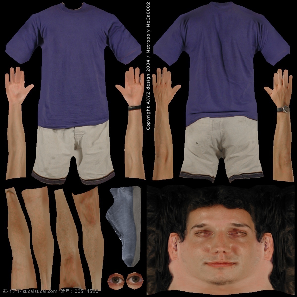 人物 男性 3d 模型 人物模型素材 3d人物模型 男人模型素材 3d人体效果 模型免费下载 3d模型素材 其他3d模型