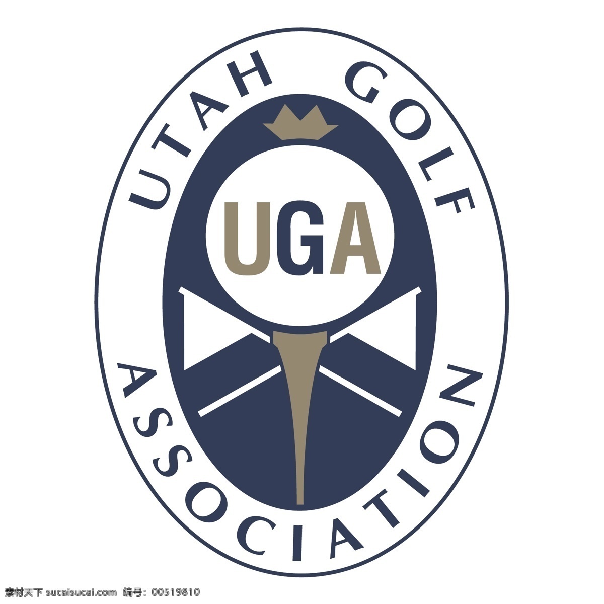 犹他州 高尔夫球 协会 高尔夫 高尔夫协会 犹他州高尔夫 矢量 女子 向量 职业 标志 矢量图 建筑家居