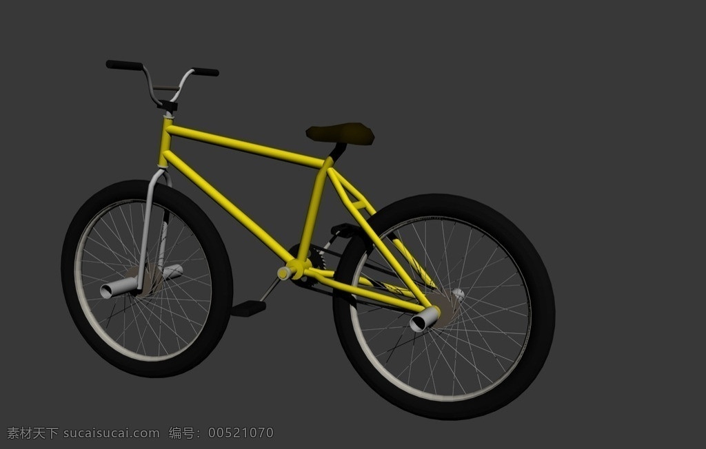 自行车模型 自行车 交通工具 交通工具模型 赛车 赛车模型 效果图 3d 文件 室内模型 3d设计模型 源文件 max
