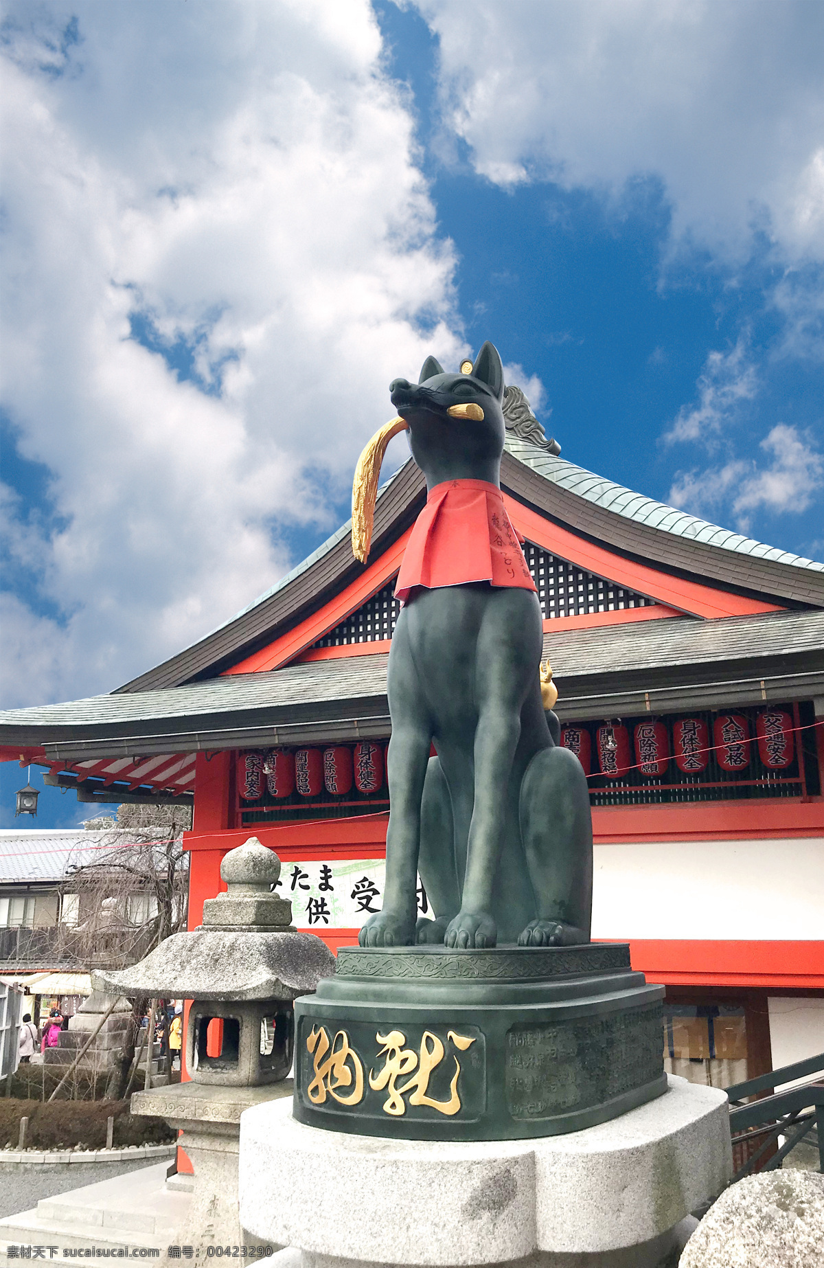 日本雕像 日本 雕像 狗 神犬 日本建筑 高清 日本寺庙 寺庙 摄影高清 旅游摄影 国内旅游