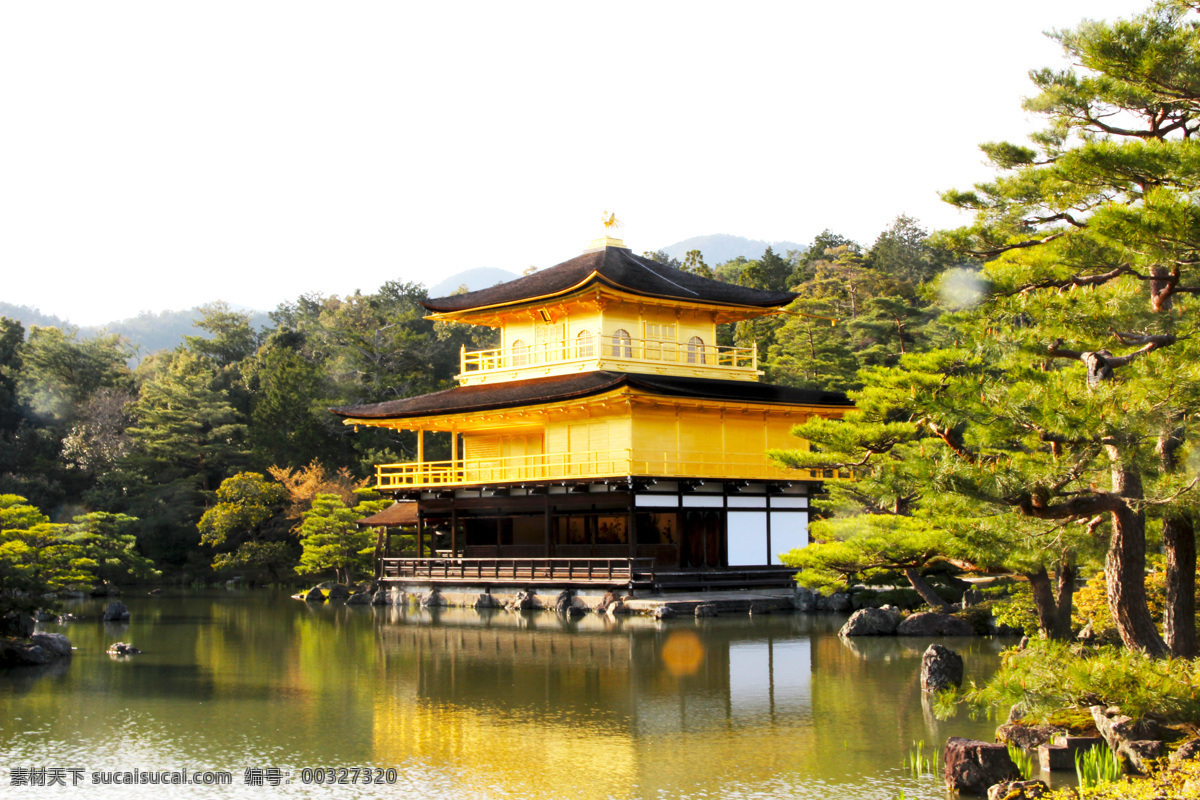 日本 京都 金阁寺 寺庙 建筑 旅游摄影 国内旅游