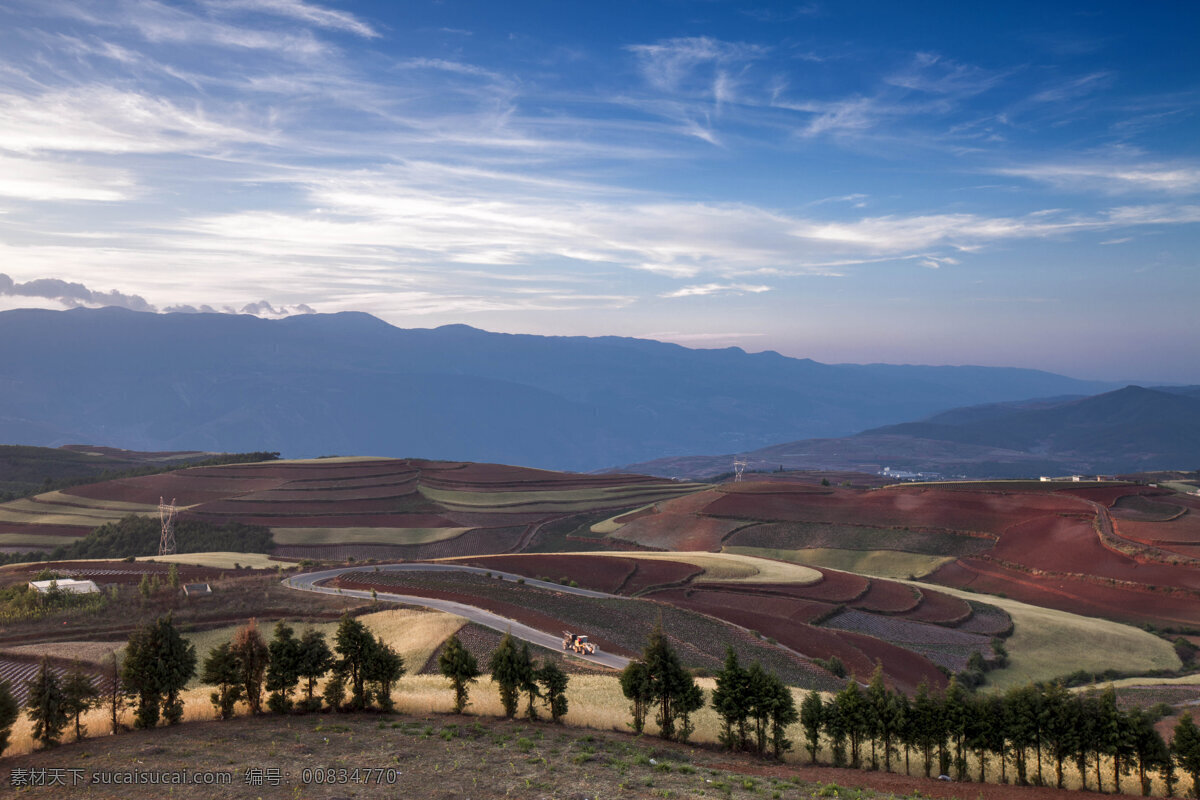 云南 东川 红土地 风景