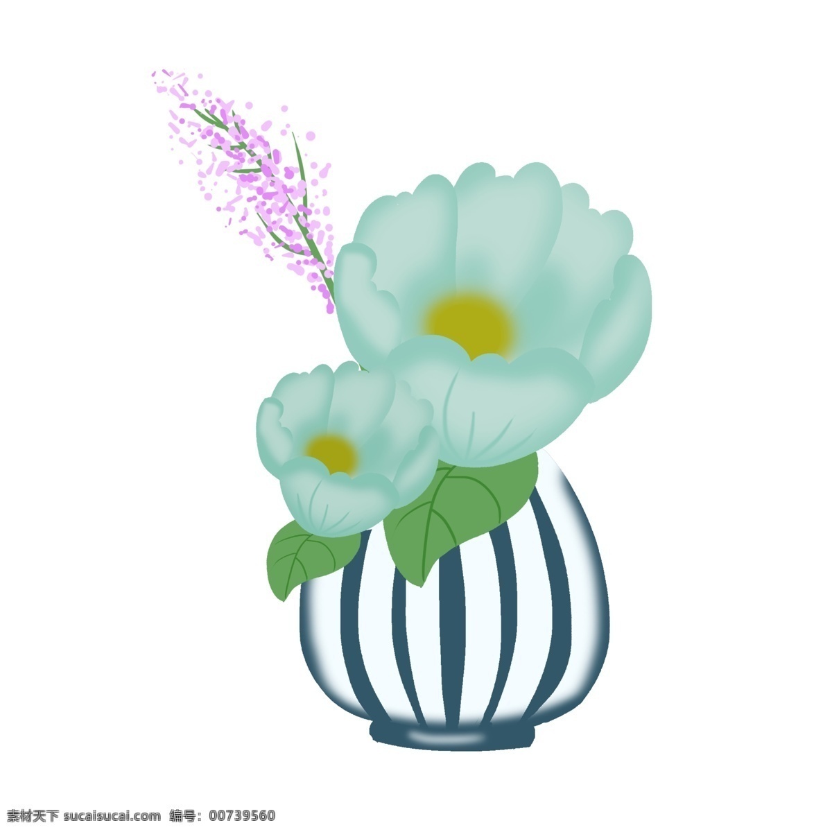 时尚 精致 花瓶 手绘 插画 时尚花瓶 卡通的花瓶 手绘花瓶 花瓶装饰 花瓶插画 漂亮的花瓶 白色的鲜花