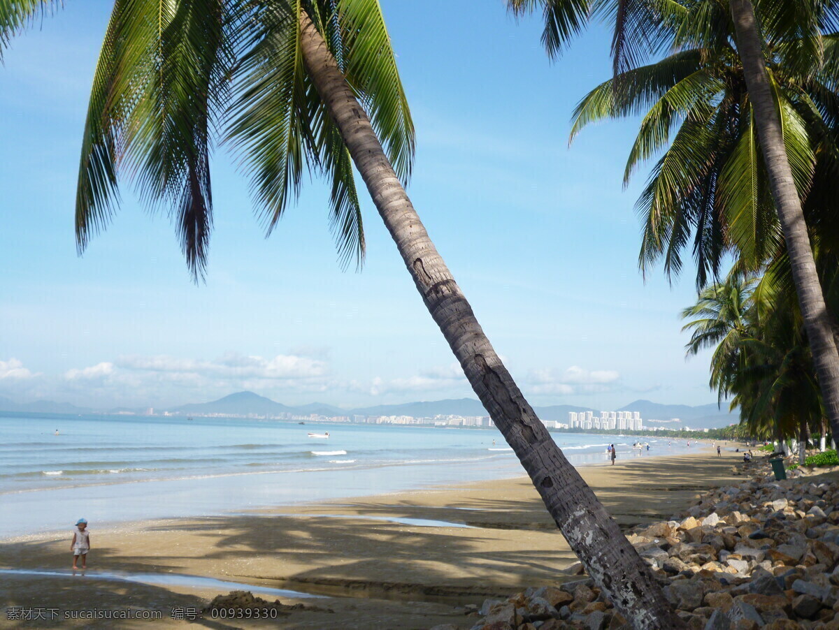 三亚 椰林 风光图片 大海 大自然 国内旅游 海滩 蓝天 旅游摄影 椰树 三亚椰林风光 psd源文件