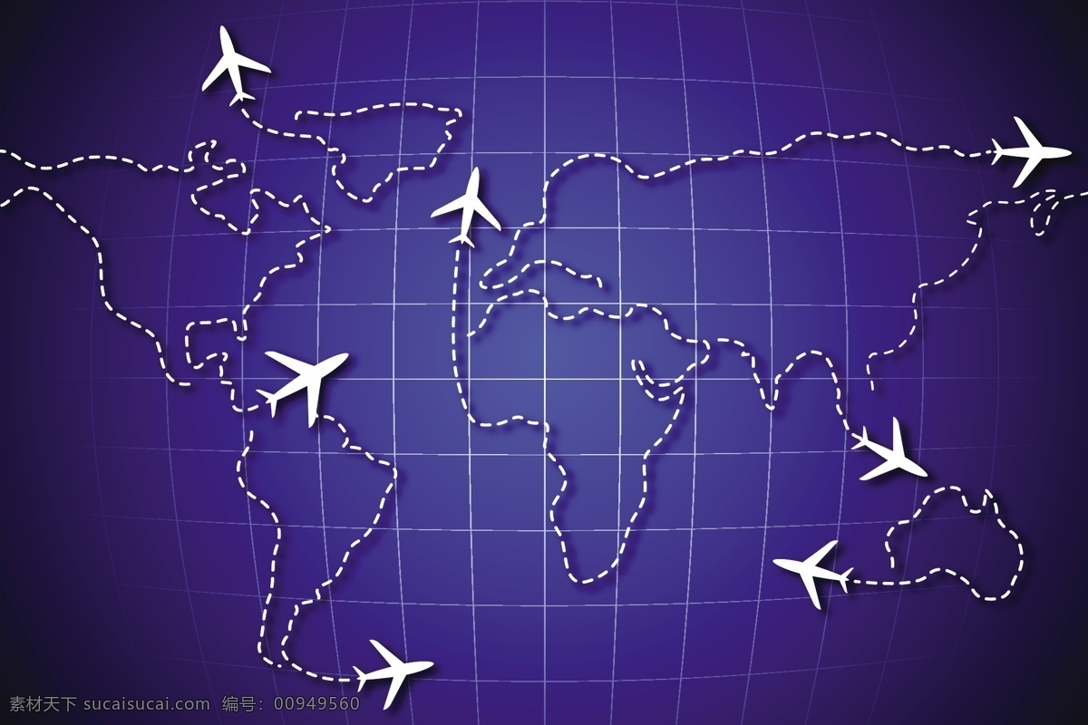 独特 空中 旅行 世界地图 背景 矢量 web 插画 创意 大洲 飞机 飞行 高分辨率 接口 蓝色的 病 媒 生物 时尚 免费 独特的 原始的 高质量 图形 质量 新鲜的 设计新的 ui元素 hd 元素 详细的 世界旅行 旅行的海报 航空旅行 射流 概述 虚线 人工智能 psd源文件