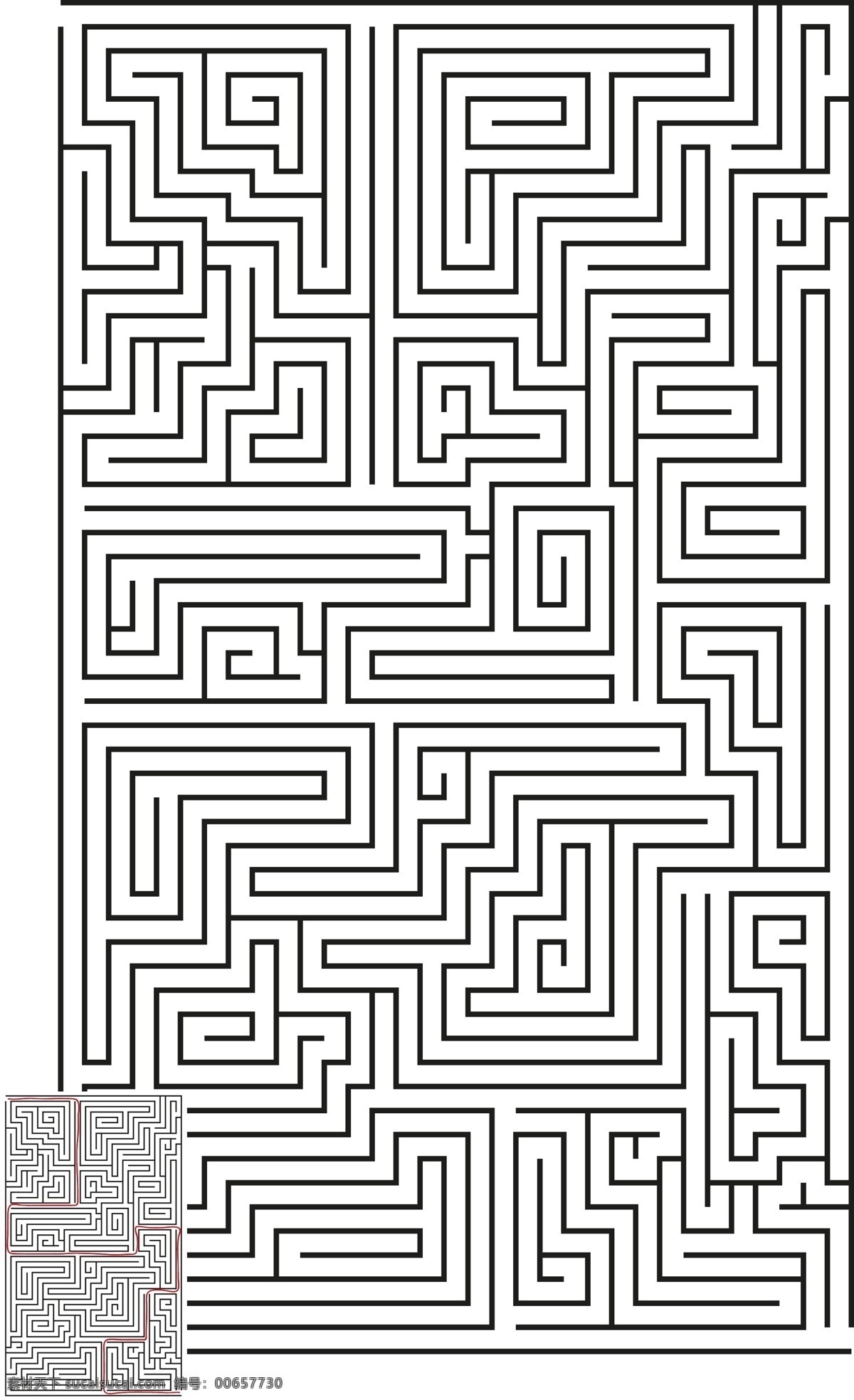黑色 线条 迷宫 图案 线路图 线路 插图 拼图 答案 游戏 平面图 迷宫解法 底纹边框 背景底纹