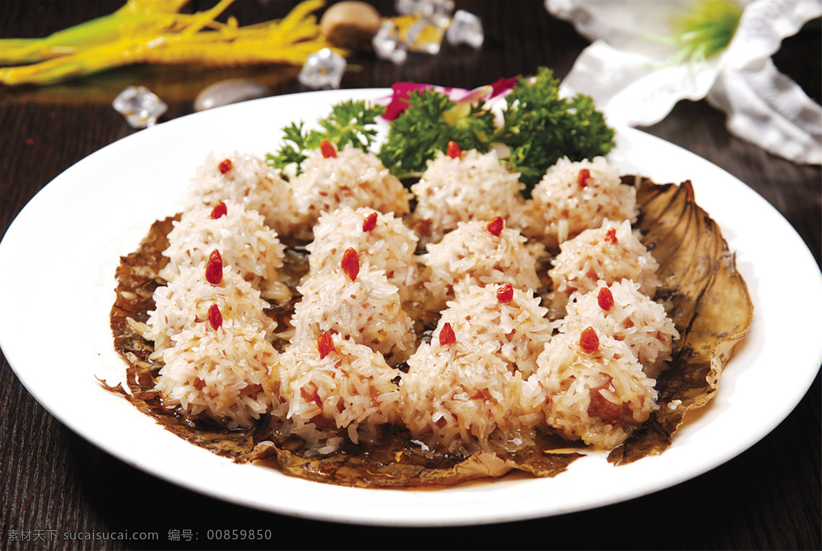 糯米丸子 美食 传统美食 餐饮美食 高清菜谱用图