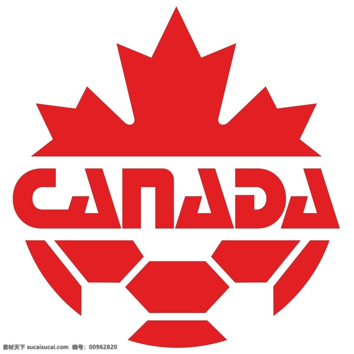 加拿大 足球 协会 自由 标志 标识 psd源文件 logo设计