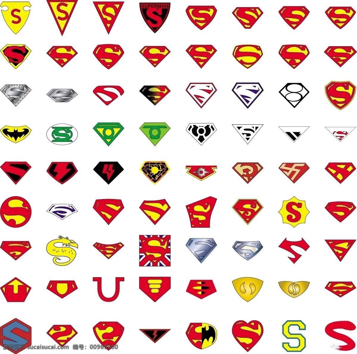 年 超人 标志 自由 logo 模板 logo模板 免费logo 超人的标志 其他载体 矢量图 其他矢量图