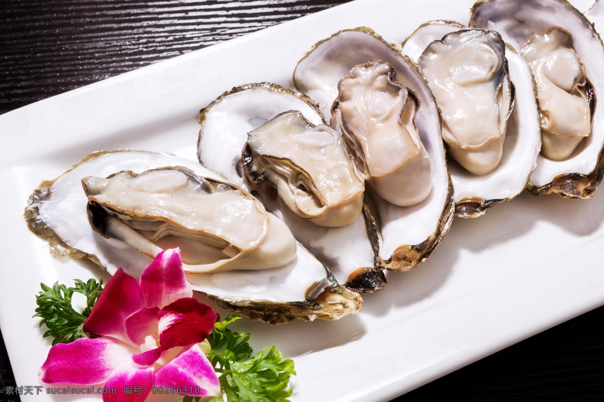 生蚝 海蛎子 牡蛎 海鲜 刺身 餐饮美食 传统美食