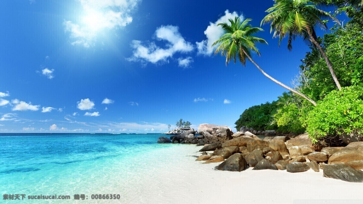 阳光海滩 阳光 海滩 海水 蓝色