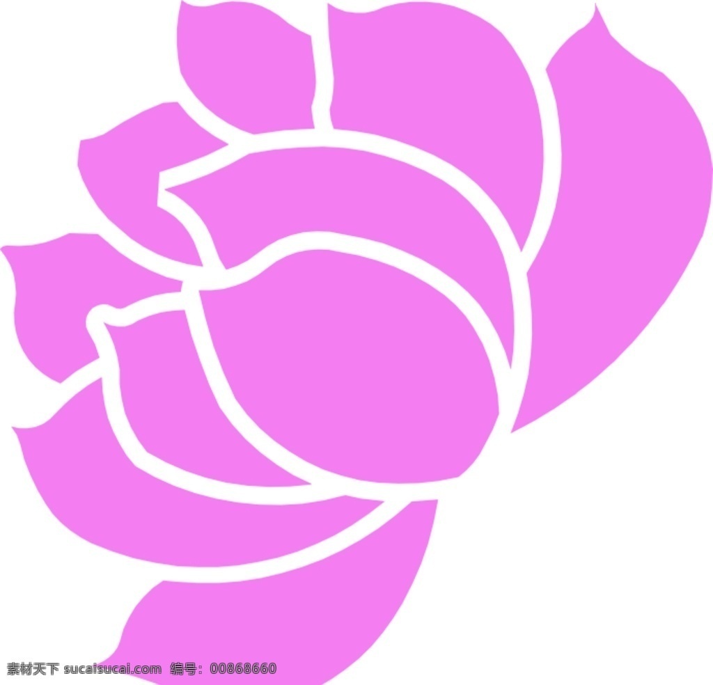 矢量 矢量荷花 矢量图 logo