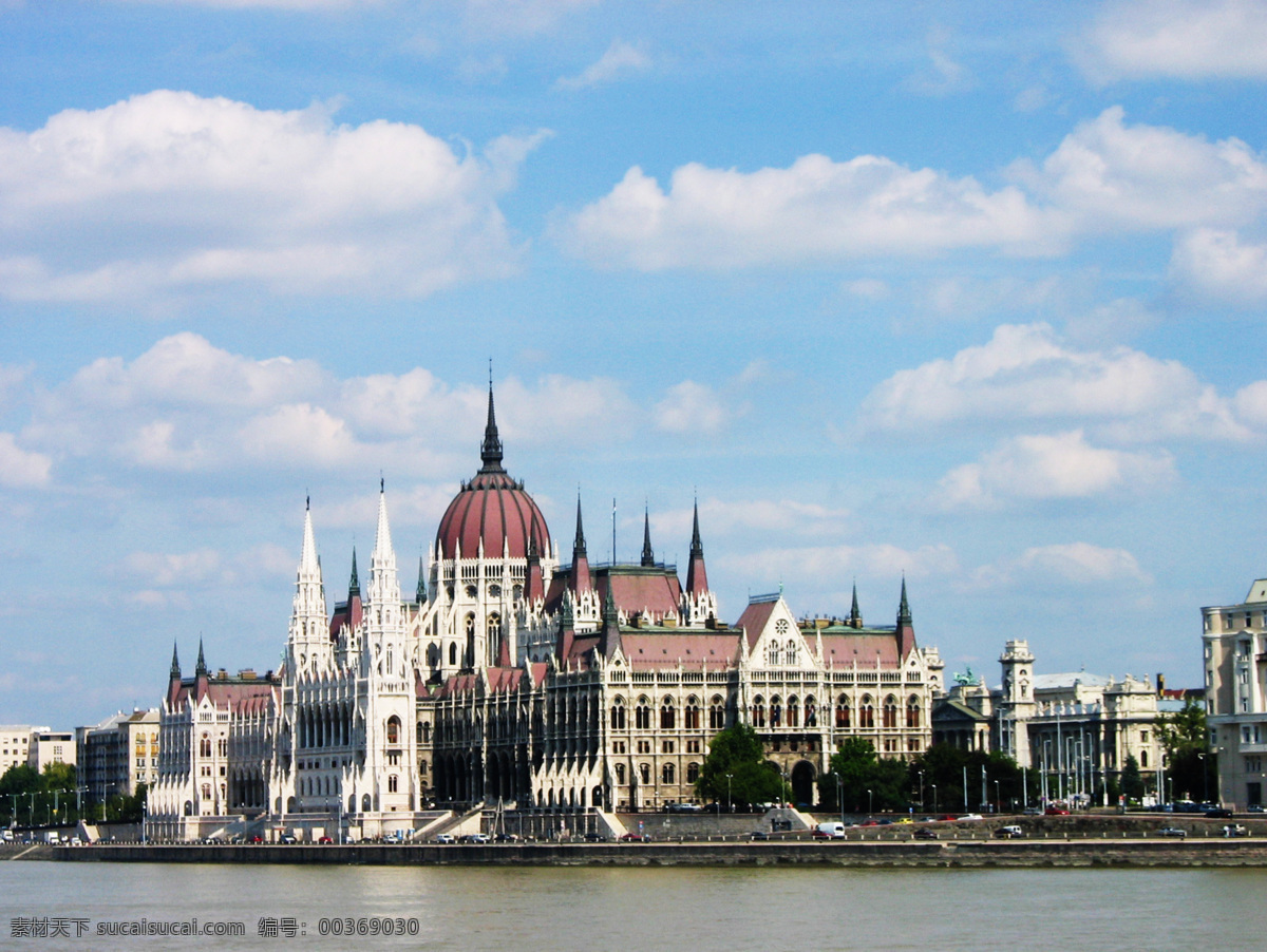 布达佩斯 budapest 布达城堡 多瑙河 哥特建筑 城市 匈牙利首都 首都 匈牙利 河流 河面 大桥 蓝天 白云 欧洲风光 欧洲建筑 东欧 国外旅游 旅游摄影