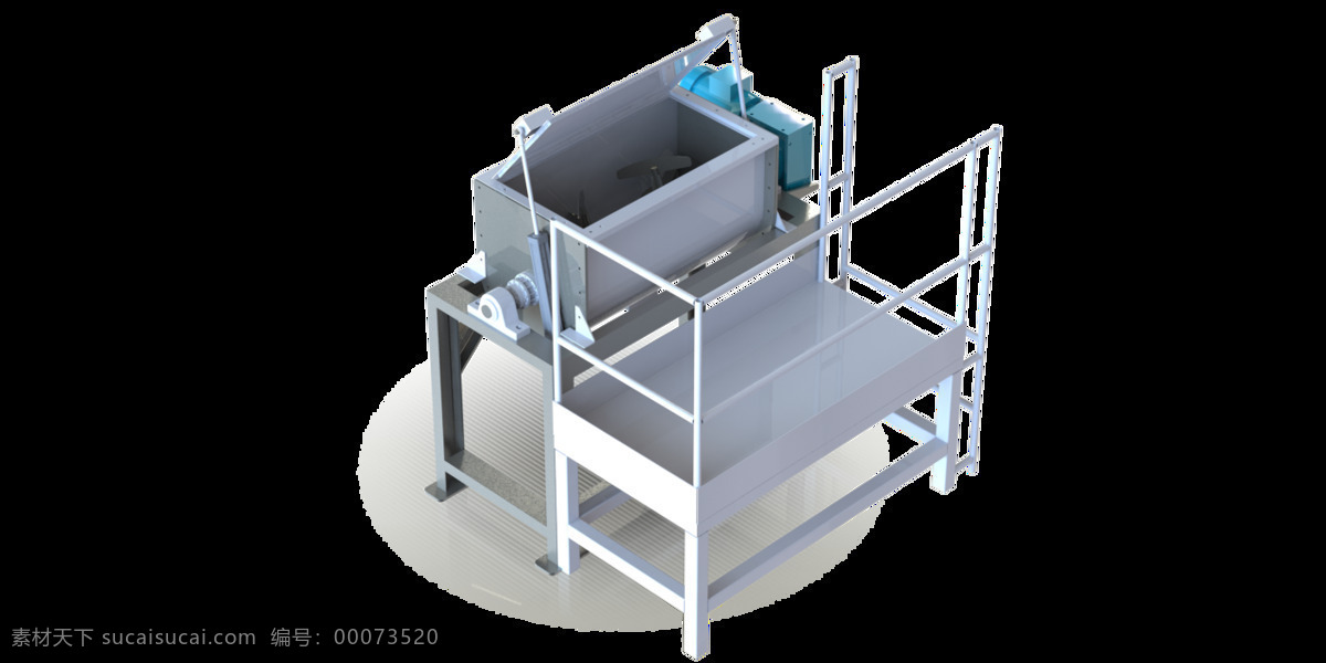 工业 搅拌机 3d模型素材 其他3d模型