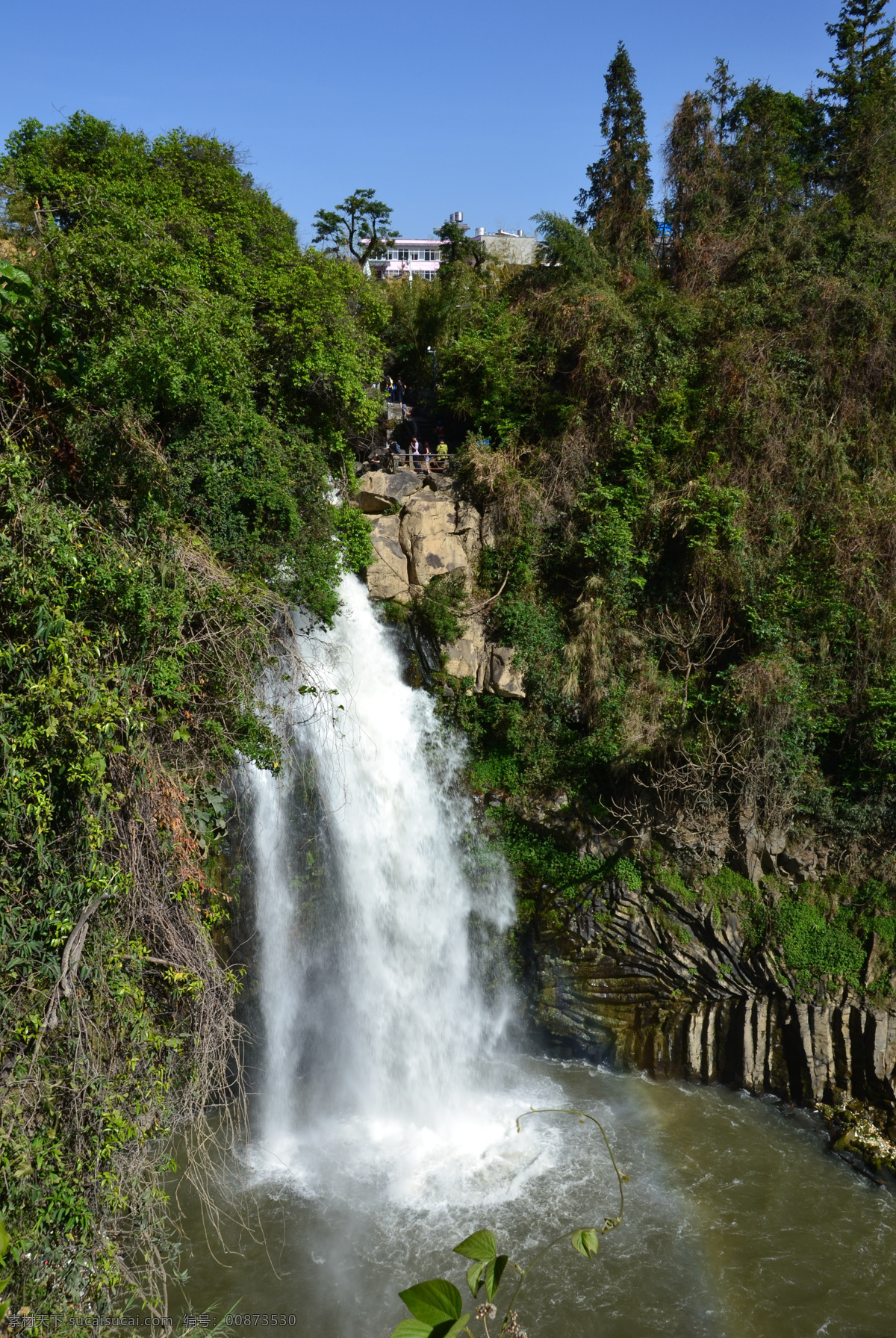 瀑布 水 旅游 山水 云南 旅游摄影 国内旅游