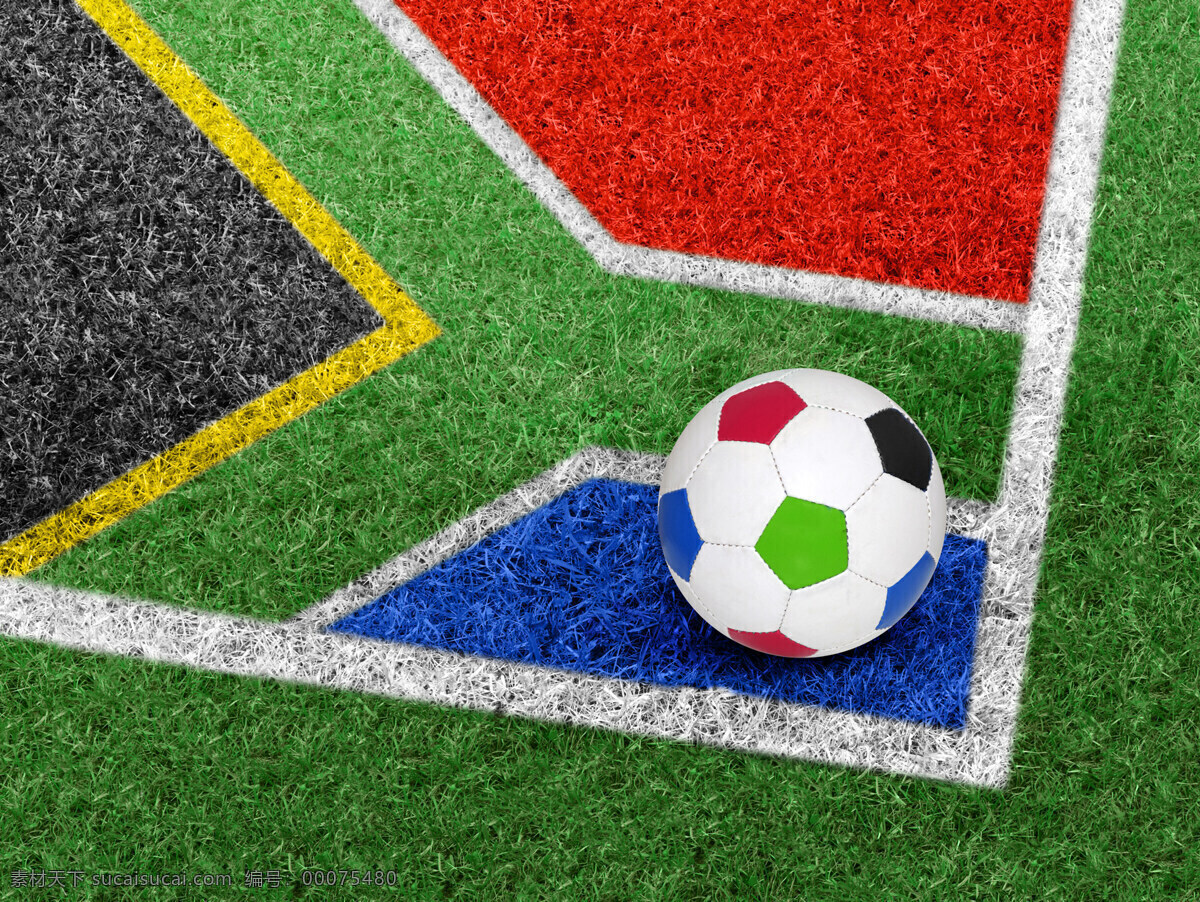 绿化 球 球场 矢量足球 世界杯 体育 体育运动 足球 运动 文化艺术 矢量图 日常生活