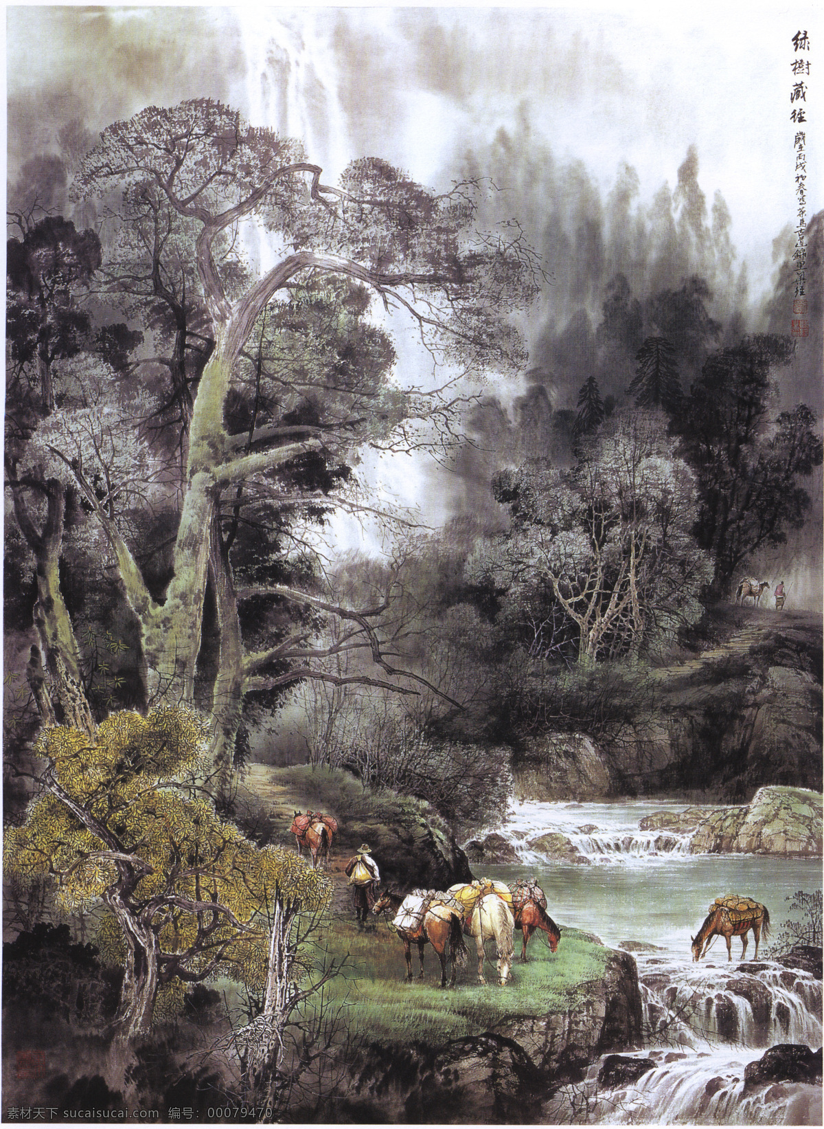 风景 高清 高清模板下载 绘画书法 山水 文化艺术 无框画 装饰画 高清设计素材 油画 家居装饰素材