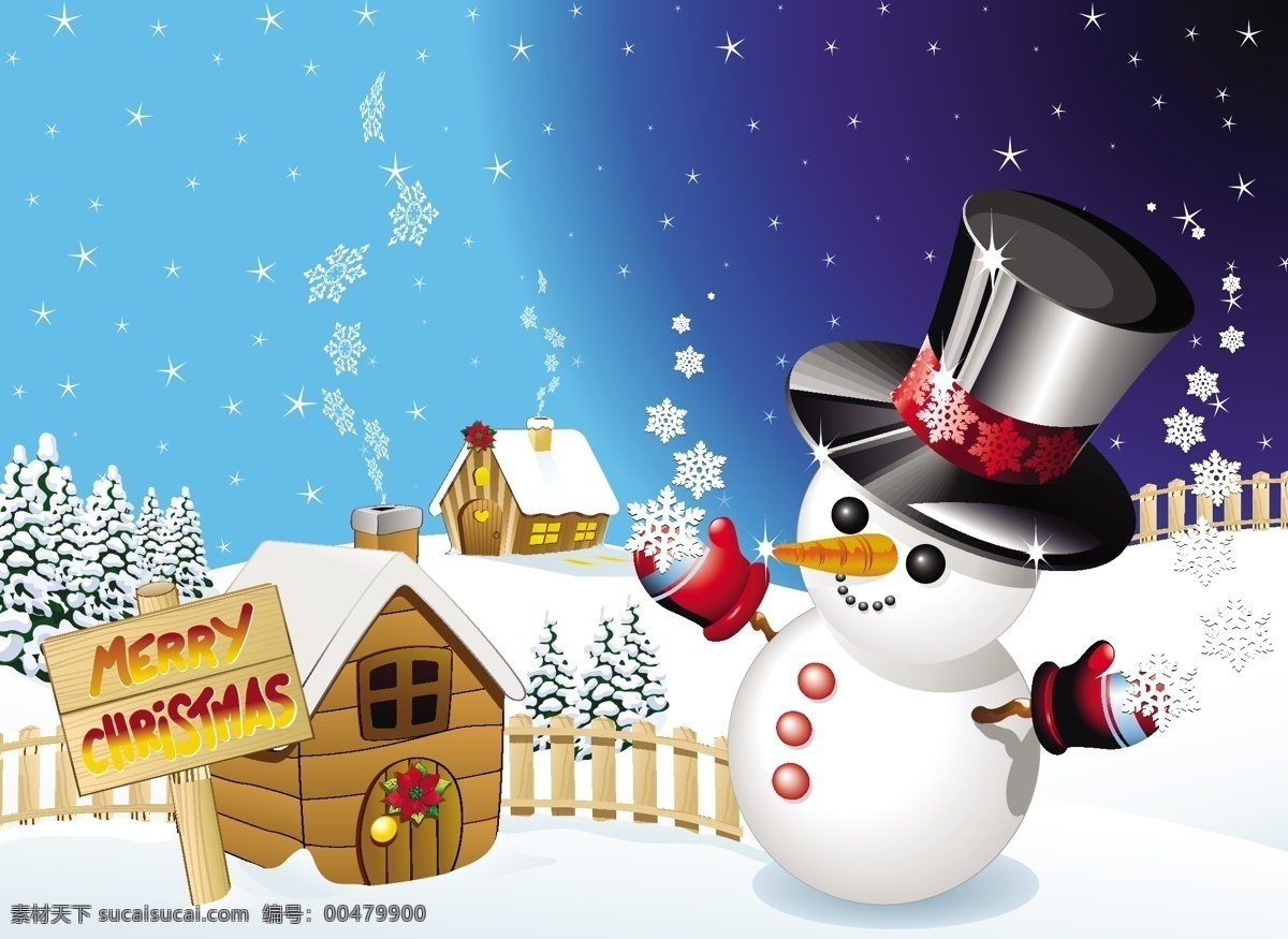 可爱 圣诞 雪人 元素 矢量 集 可爱的 矢量节日 psd的 节日素材 其他节日