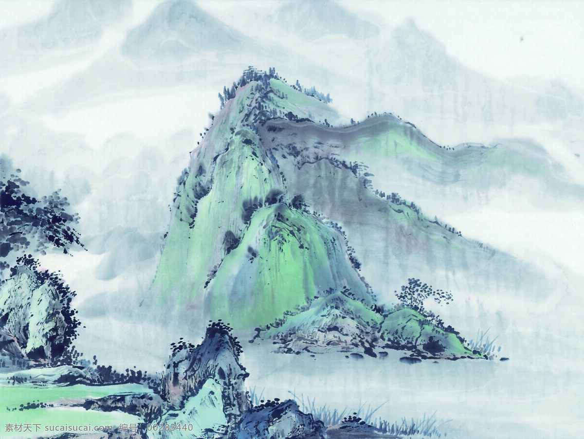 中华 艺术 绘画 古画 山水画 壮丽 河山 中国 古代 传统绘画艺术 美术绘画 名画欣赏 水彩画 水墨画 文化艺术