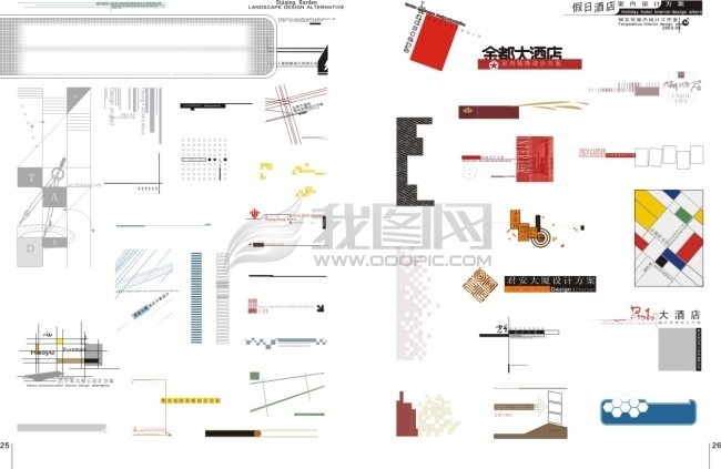 几十 种 矢量 花纹 矢量素材 矢量线条 图案 几十种 矢量图