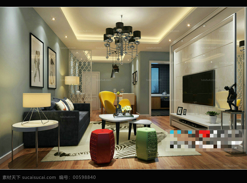 室内 元素 3d 模型 室内装饰模型 3d模型 室内模型 室内设计模型 装修模型 max 黑色