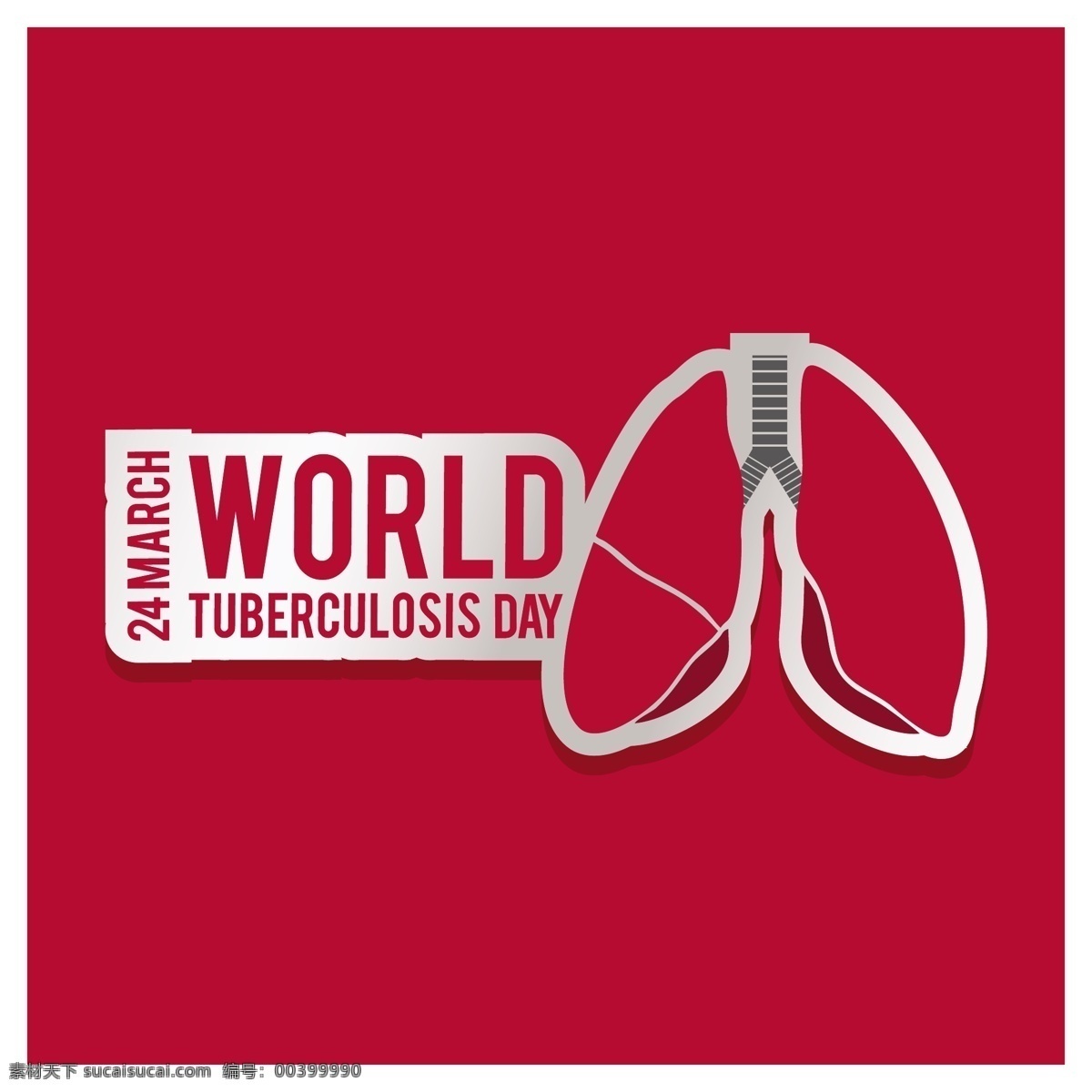 世界结核病日 红色背景 红色肺 世界 健康 人类 医学 战斗 生物 白天 行军 意识 治疗 疾病