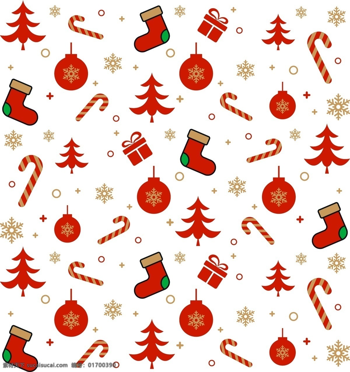 矢量 精美 圣诞节 底纹 圣诞树 礼物 花灯 长筒袜 矢量雪花 手杖 魔法棒 底纹边框 其他素材